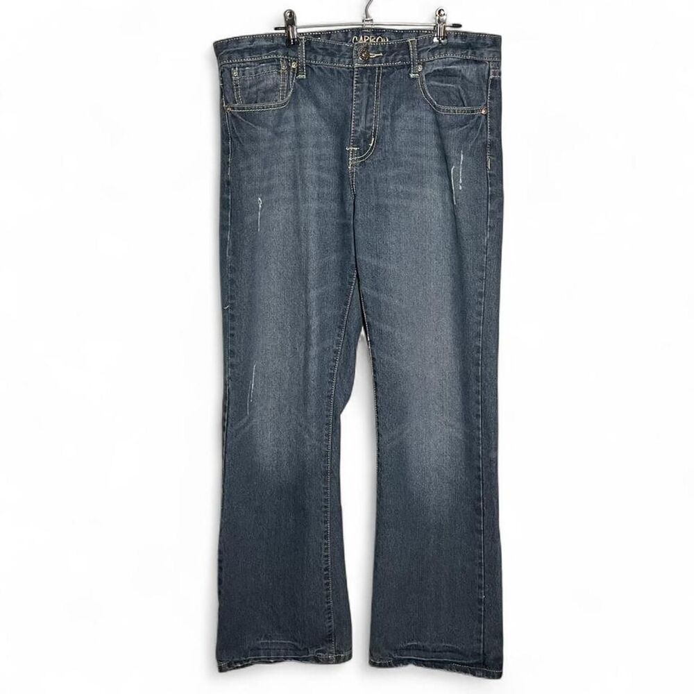 Vintage Y2K Carbon Denim Flared Jeans Size 32"Baggy